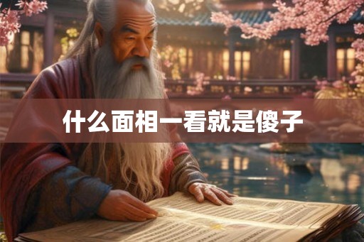 什么面相一看就是傻子 什么面相一看就是傻子