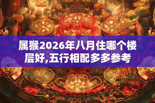 属猴2026年八月住哪个楼层好,五行相配多多参考