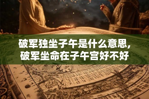 破军独坐子午是什么意思,破军坐命在子午宫好不好