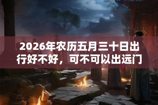 2026年农历五月三十日出行好不好，可不可以出远门？