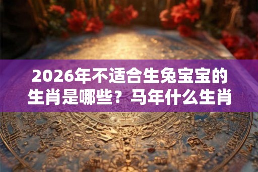 2026年不适合生兔宝宝的生肖是哪些？马年什么生肖不宜怀孕生孩子