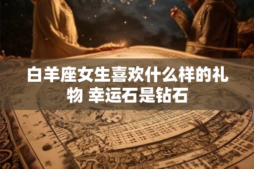 白羊座女生喜欢什么样的礼物 幸运石是钻石 白羊座女生喜欢什么样的礼物 幸运石是钻石