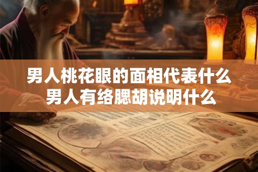 男人桃花眼的面相代表什么 男人有络腮胡说明什么 男人桃花眼的面相代表什么 男人有络腮胡说明什么