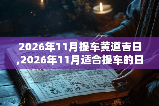 2026年11月提车黄道吉日,2026年11月适合提车的日子