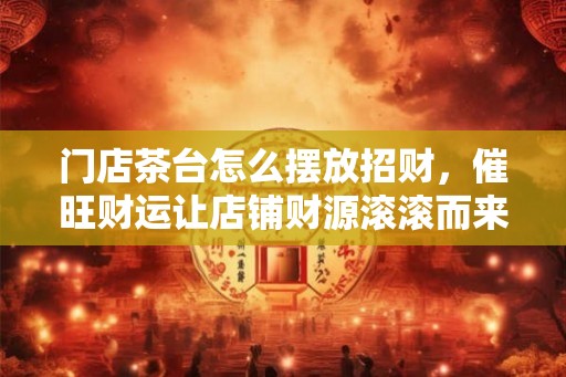 门店茶台怎么摆放招财，催旺财运让店铺财源滚滚而来