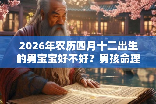 2026年农历四月十二出生的男宝宝好不好?男孩命理解析大全 2026年农历四月十二出生的男宝宝好不好?男孩命理解析大全