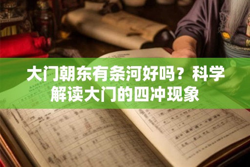 大门朝东有条河好吗？科学解读大门的四冲现象