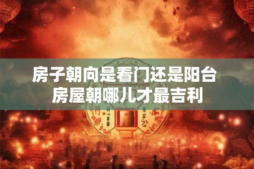 房子朝向是看门还是阳台 房屋朝哪儿才最吉利 房子朝向是看门还是阳台 房屋朝哪儿才最吉利