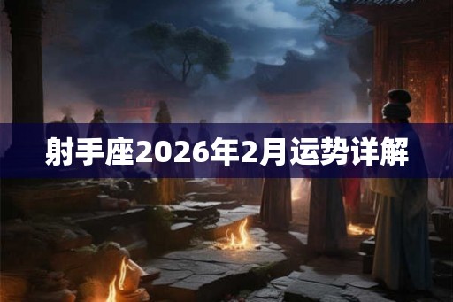 射手座2026年2月运势详解