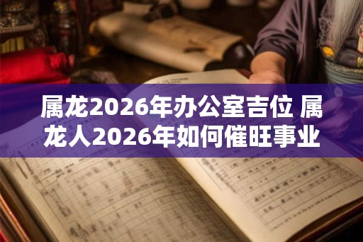 属龙2026年办公室吉位 属龙人2026年如何催旺事业运