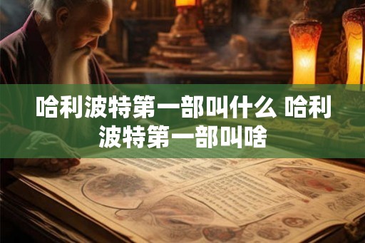 哈利波特第一部叫什么 哈利波特第一部叫啥