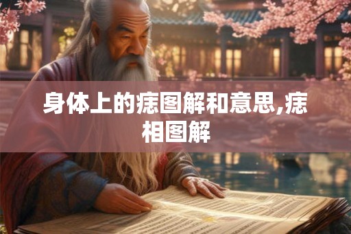 身体上的痣图解和意思,痣相图解
