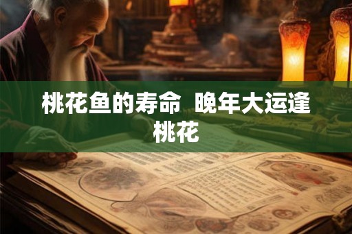 桃花鱼的寿命 晚年大运逢桃花 桃花鱼的寿命 晚年大运逢桃花