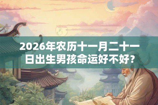 2026年农历十一月二十一日出生男孩命运好不好? 2026年农历十一月二十一日出生男孩命运好不好?