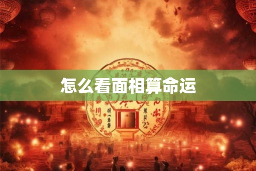 怎么看面相算命运