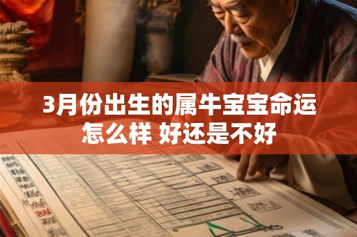 3月份出生的属牛宝宝命运怎么样 好还是不好