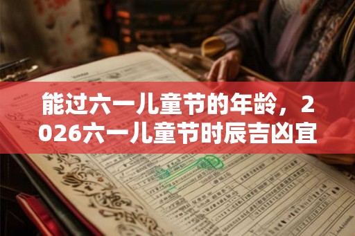 能过六一儿童节的年龄，2026六一儿童节时辰吉凶宜忌