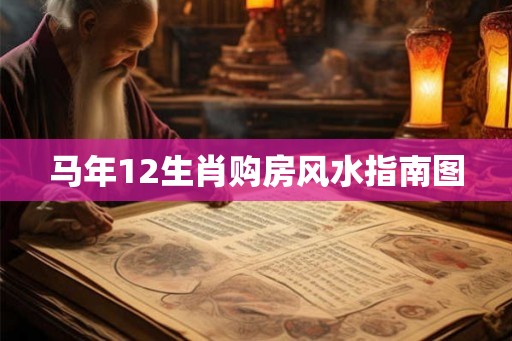 马年12生肖购房风水指南图