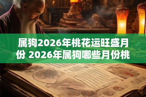 属狗2026年桃花运旺盛月份 2026年属狗哪些月份桃花运旺
