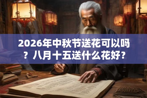 2026年中秋节送花可以吗？八月十五送什么花好？