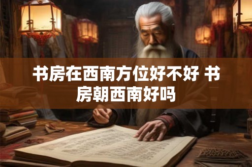 书房在西南方位好不好 书房朝西南好吗