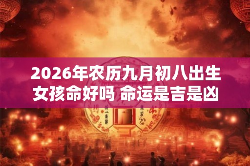 2026年农历九月初八出生女孩命好吗 命运是吉是凶 2026年农历九月初八出生女孩命好吗 命运是吉是凶