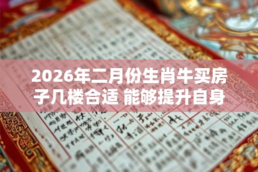 2026年二月份生肖牛买房子几楼合适 能够提升自身的财富