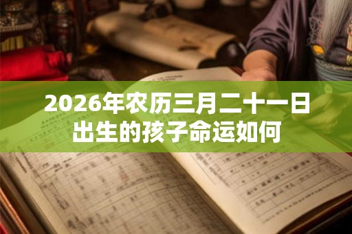 2026年农历三月二十一日出生的孩子命运如何