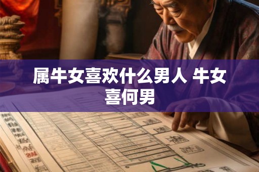 属牛女喜欢什么男人 牛女喜何男