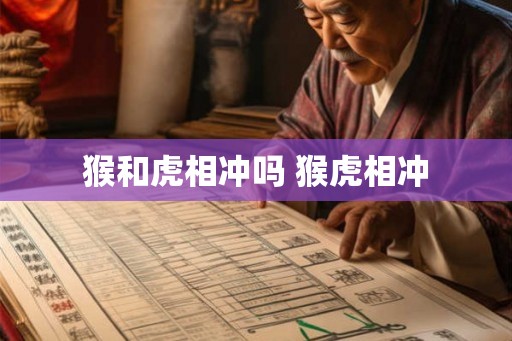 猴和虎相冲吗 猴虎相冲