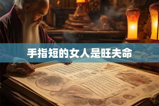 手指短的女人是旺夫命