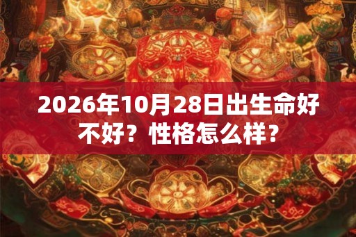 2026年10月28日出生命好不好?性格怎么样? 2026年10月28日出生命好不好?性格怎么样?