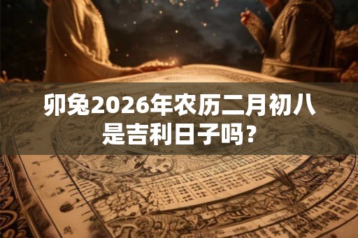 卯兔2026年农历二月初八是吉利日子吗？