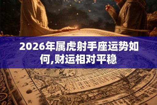 2026年属虎射手座运势如何,财运相对平稳