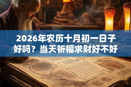 2026年农历十月初一日子好吗？当天祈福求财好不好？