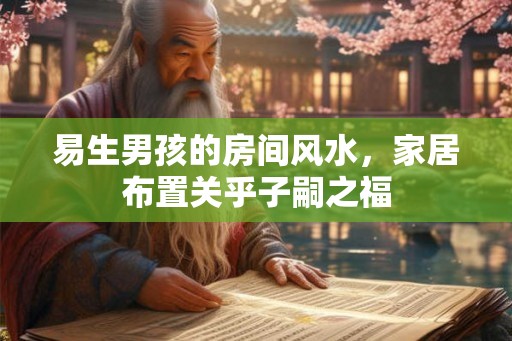 易生男孩的房间风水，家居布置关乎子嗣之福