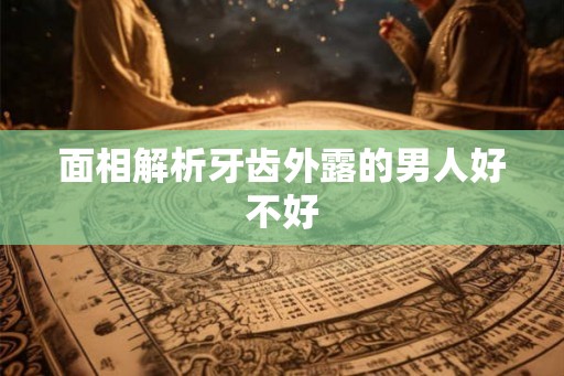 面相解析牙齿外露的男人好不好 面相解析牙齿外露的男人好不好