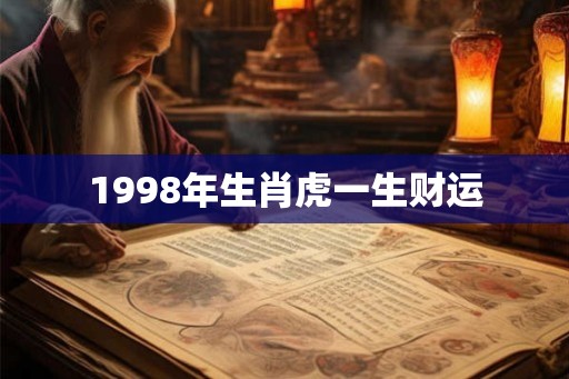 1998年生肖虎一生财运