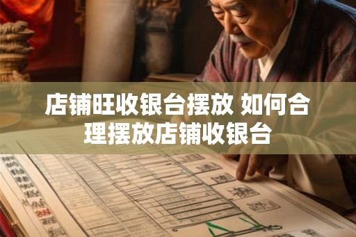 店铺旺收银台摆放 如何合理摆放店铺收银台