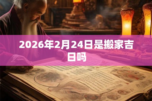 2026年2月24日是搬家吉日吗