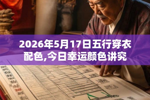 2026年5月17日五行穿衣配色,今日幸运颜色讲究