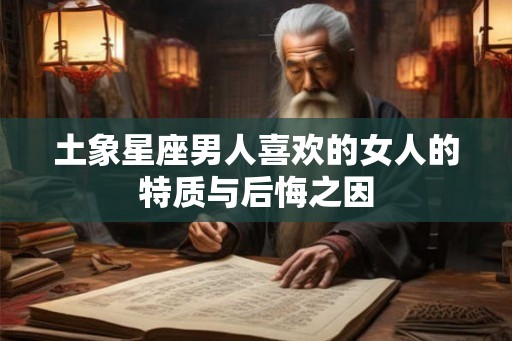 土象星座男人喜欢的女人的特质与后悔之因