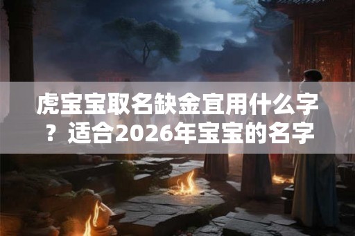 虎宝宝取名缺金宜用什么字?适合2026年宝宝的名字 虎宝宝取名缺金宜用什么字?适合2026年宝宝的名字