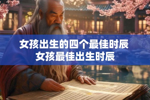 女孩出生的四个最佳时辰 女孩最佳出生时辰