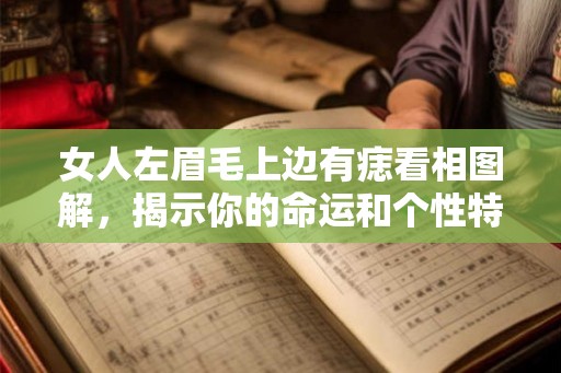女人左眉毛上边有痣看相图解，揭示你的命运和个性特点