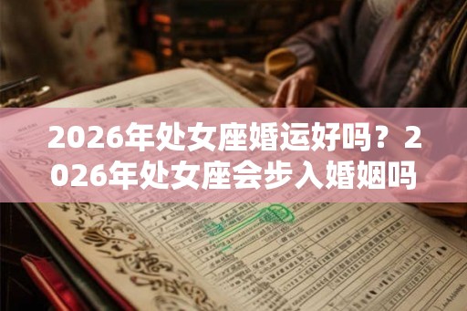 2026年处女座婚运好吗？2026年处女座会步入婚姻吗？