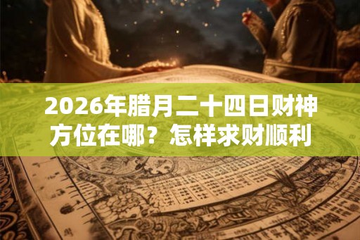 2026年腊月二十四日财神方位在哪？怎样求财顺利