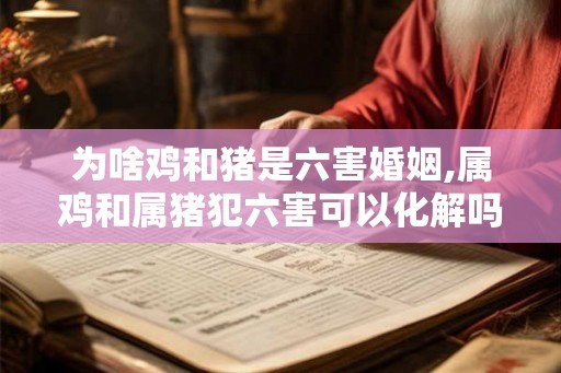 为啥鸡和猪是六害婚姻,属鸡和属猪犯六害可以化解吗