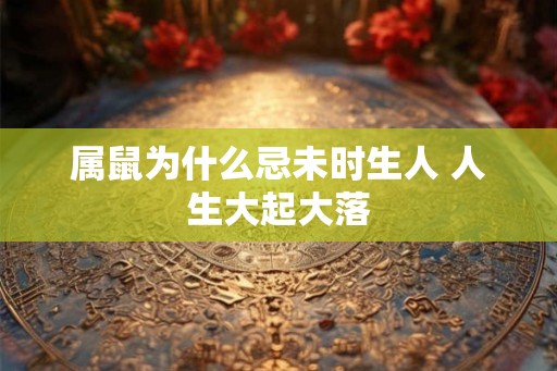 属鼠为什么忌未时生人 人生大起大落 属鼠为什么忌未时生人 人生大起大落