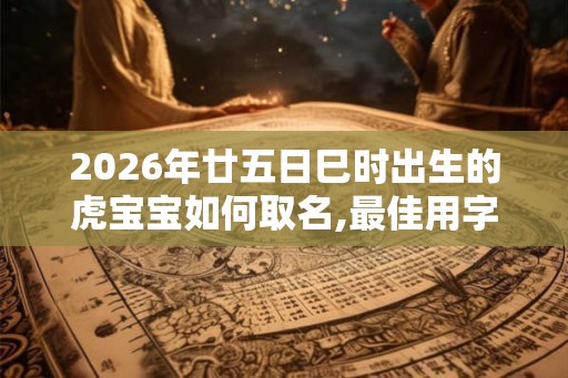 2026年廿五日巳时出生的虎宝宝如何取名,最佳用字大全 2026年廿五日巳时出生的虎宝宝如何取名,最佳用字大全